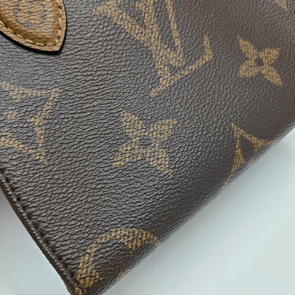 ONTHEGO BB Monogram Coated Canvas Brown