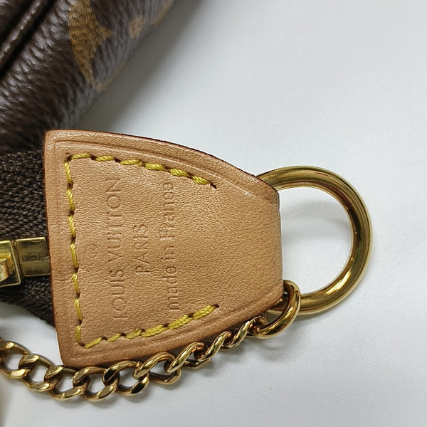 ACCESSOIRES Mini Monogram Coated Canvas Brown