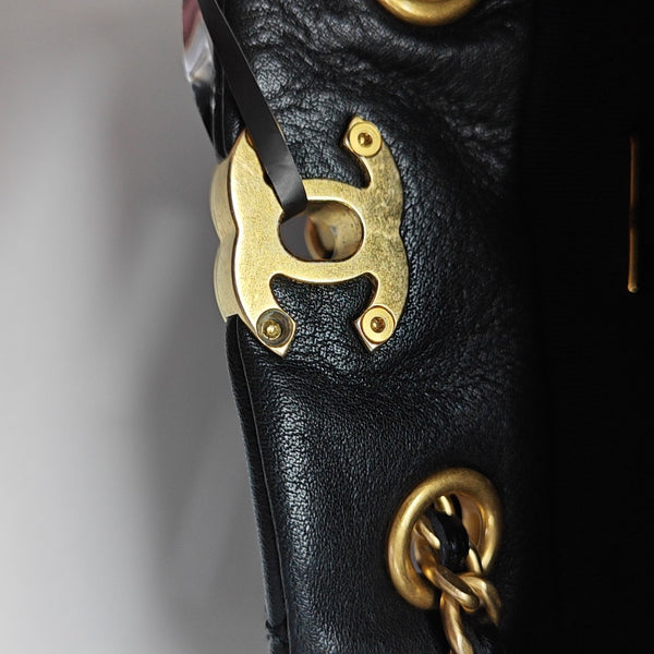 Quilted Calfskin Black
