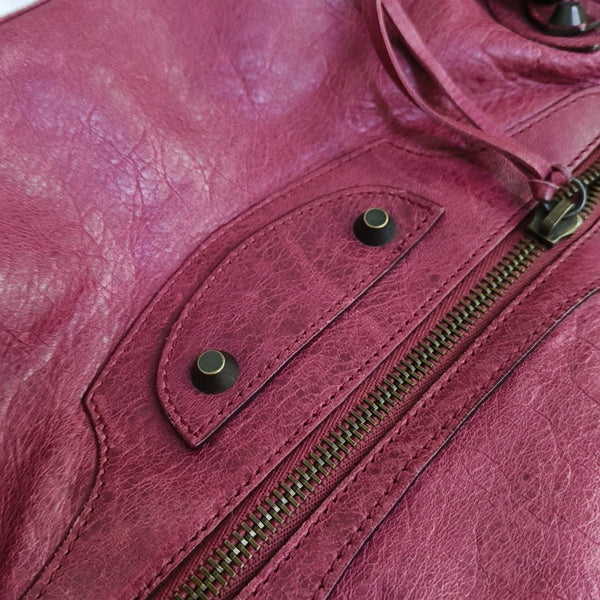 Twiggy Calfskin Red