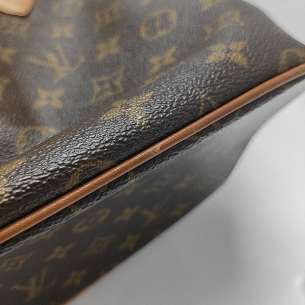 PALERMO PM Monogram Coated Canvas Brown