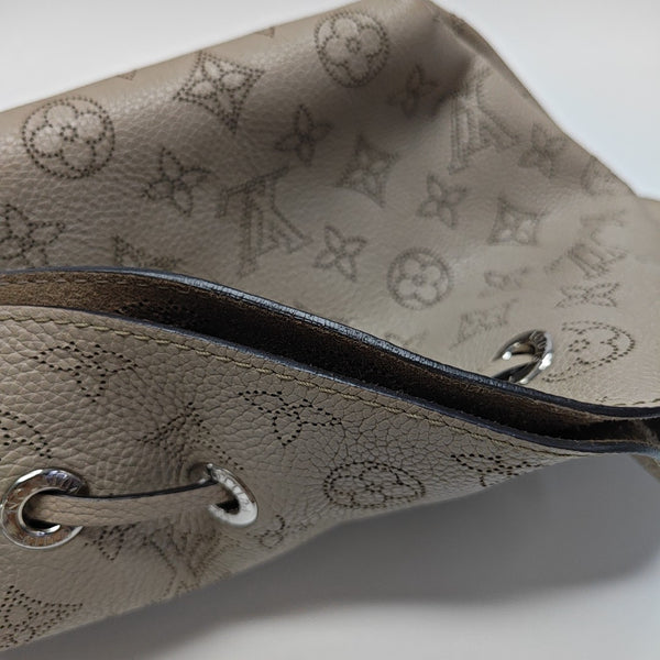 BELLA Monogram Calfskin Gray