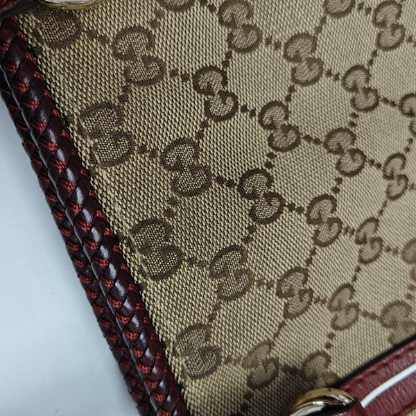 Monogram Canvas Tote Bag Beige