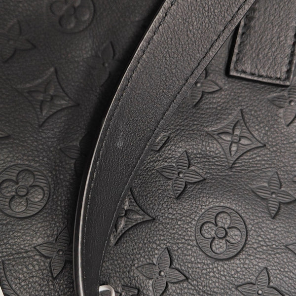 CABAS LIGHT Monogram Calfskin Black
