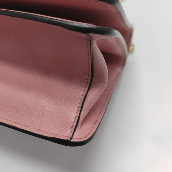 Bauletto Saffiano Calfskin Red