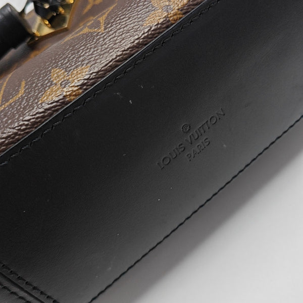 SAINTONGE Monogram Coated Canvas Brown
