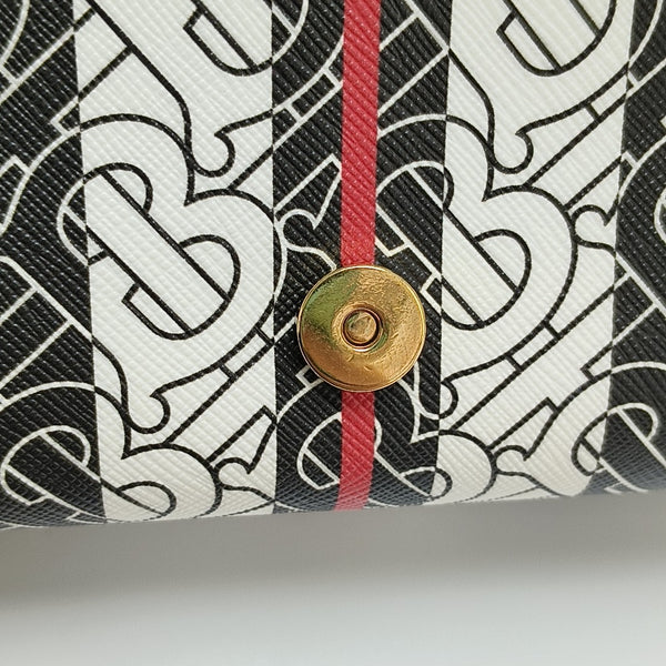 Crossbody Bag Coated Canvas Multicolor