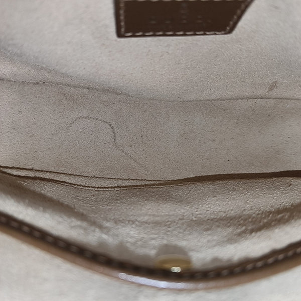 Bree Monogram Coated Canvas Beige