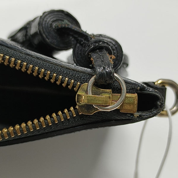 Calfskin Shoulder Bag Black