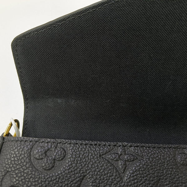 FÉLICIE Monogram Calfskin Black