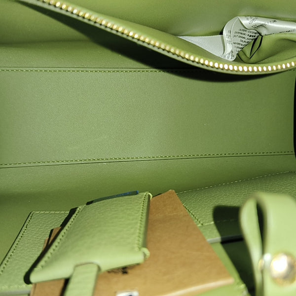 Frances Mini Calfskin Green