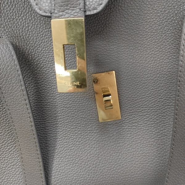 16 Medium Calfskin Gray