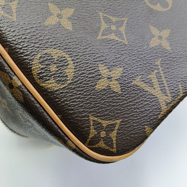 NICE Mini Monogram Coated Canvas Brown
