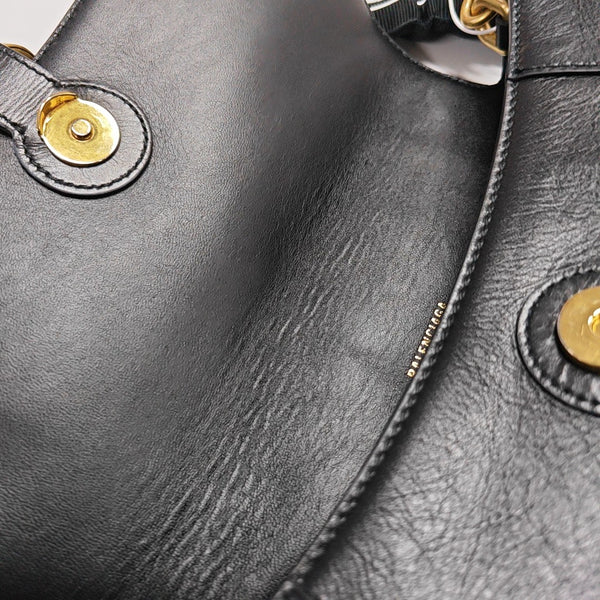 Downtown Small Calfskin Black