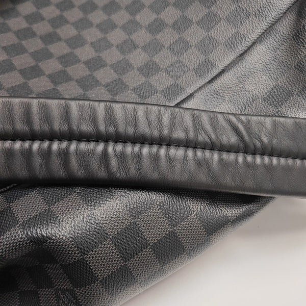 ZACK Damier Graphite Coated Canvas Gray