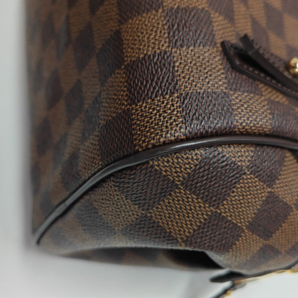 RIVINGTON PM Damier Ebene Coated Canvas Brown