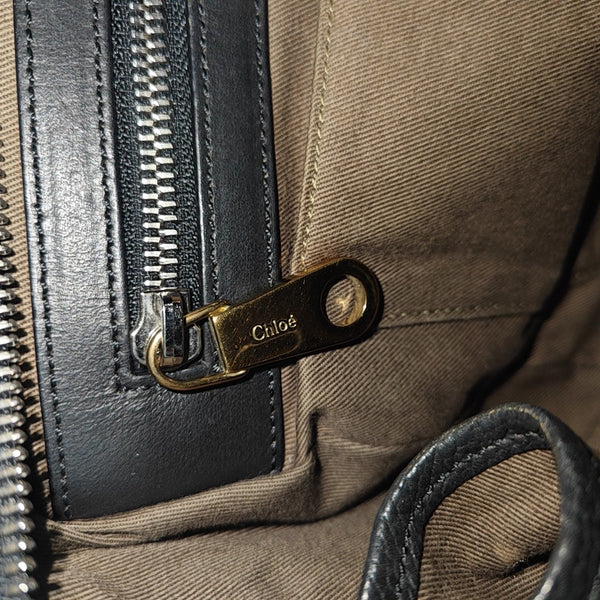 Calfskin Shoulder Bag Black