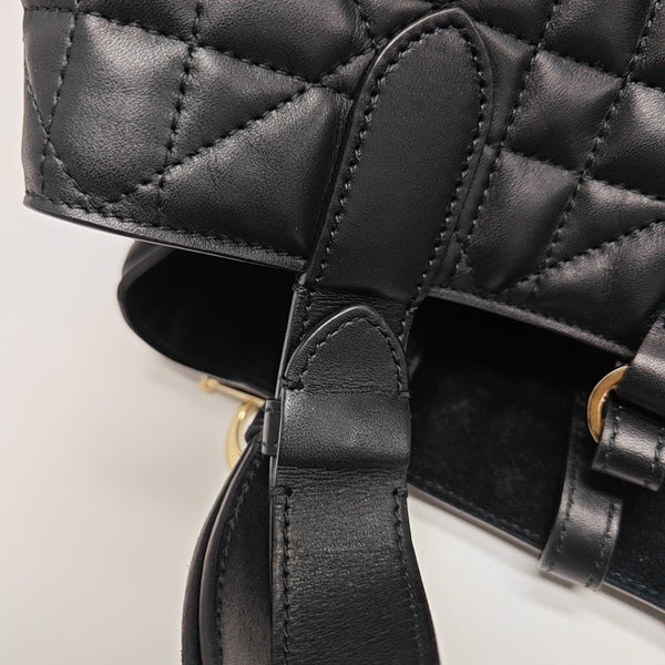 Toujours Medium Cannage Calfskin Black
