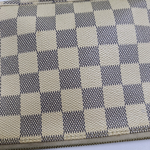 ACCESSOIRES GM Damier Azur Coated Canvas White
