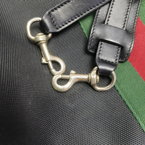Duffle Canvas Black