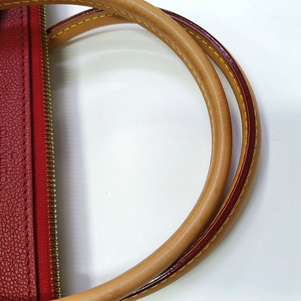 PALLAS MM Monogram Coated Canvas Brown