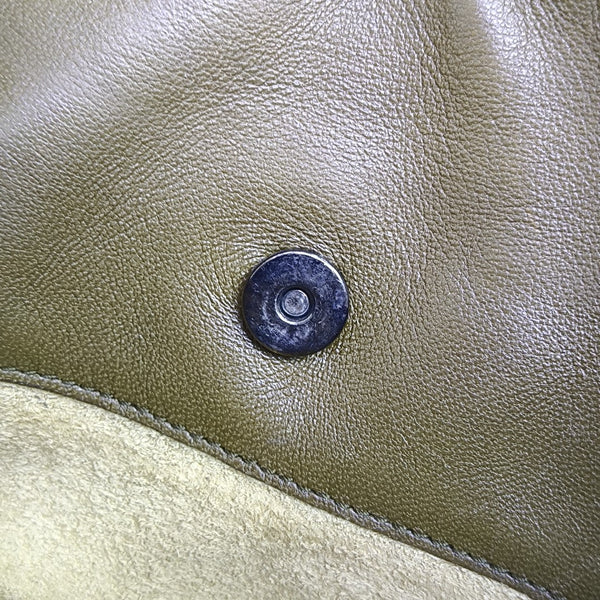 Lambskin Crossbody Bag Green