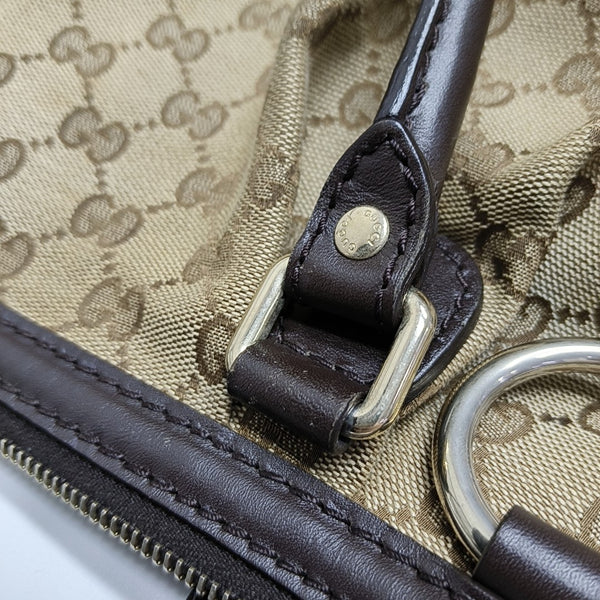 Sukey Monogram Canvas Brown
