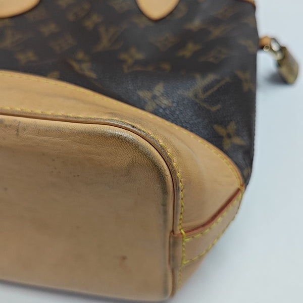 LOCKIT PM Monogram Coated Canvas Brown