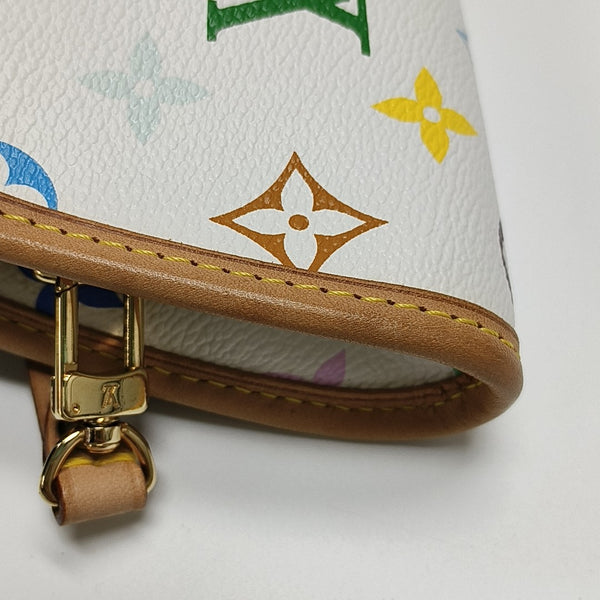 LV × TM SHIRLEY Monogram Coated Canvas White