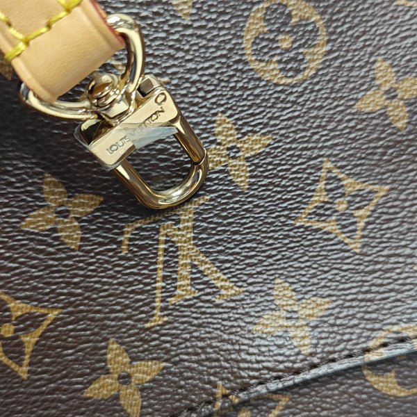 DIANE Monogram Coated Canvas Brown