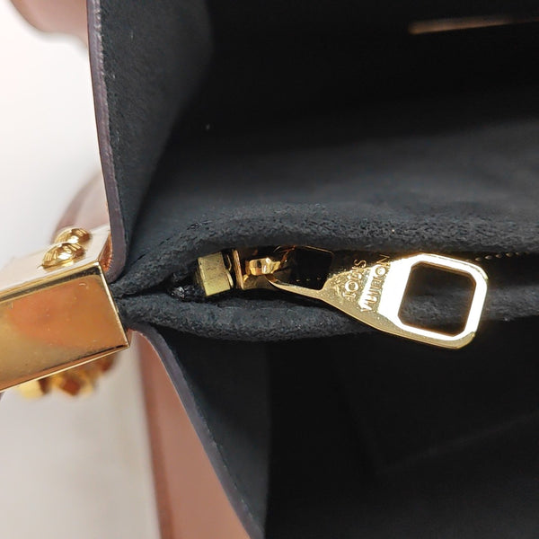 DAUPHINE MM Monogram Coated Canvas Brown