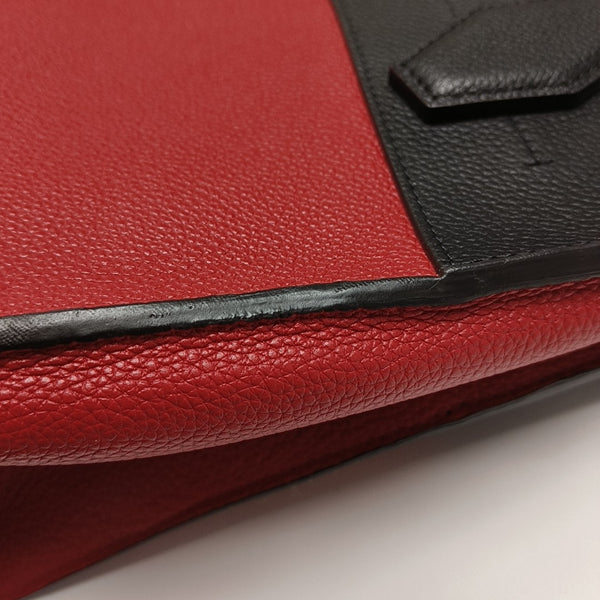 CITY STEAMER PM Calfskin Red