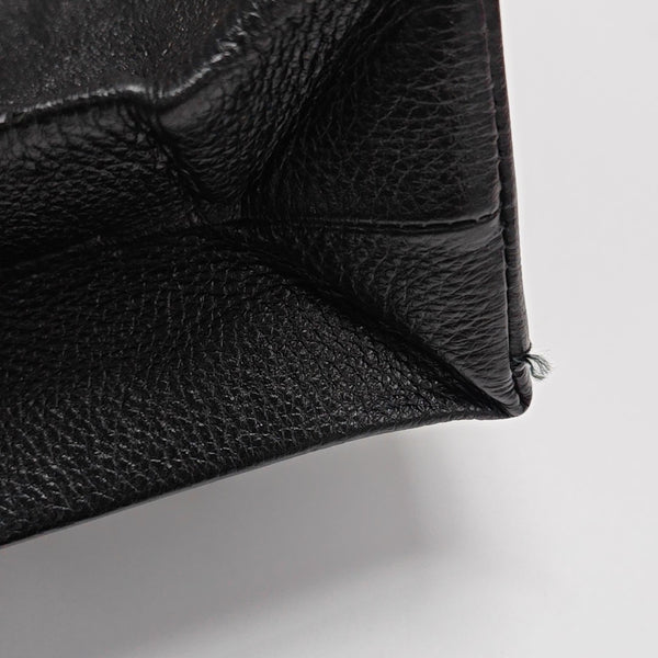 Shopping Bag Large Calfskin Black