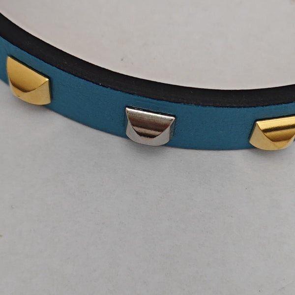 Metal Blue Bangle
