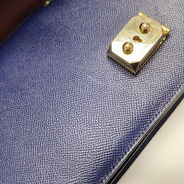 Sac A Depeches Epsom Blue