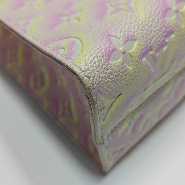ONTHEGO PM Monogram Calfskin Pink