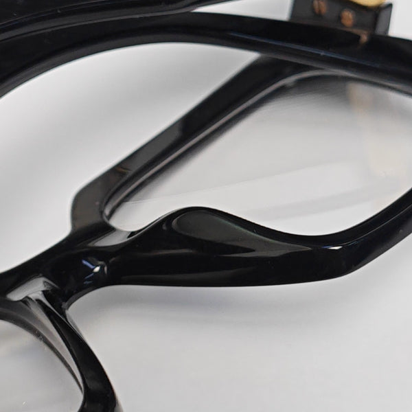 Synthetic Eyeglasses Black