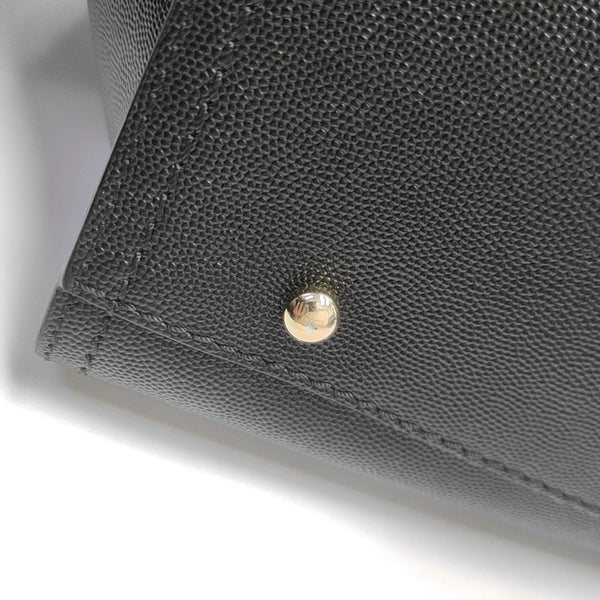 DEAUVILLE Small Calfskin Black