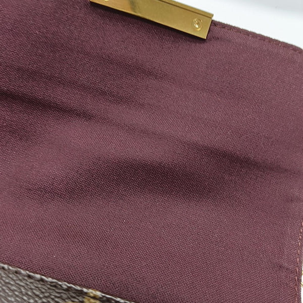 FAVORITE PM Monogram Coated Canvas Brown