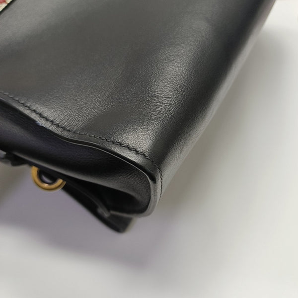 Esplanade Saffiano Calfskin Black