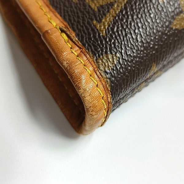 NEVERFULL MM Monogram Coated Canvas Brown