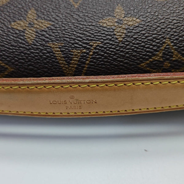 MÉTIS MM Monogram Coated Canvas Brown