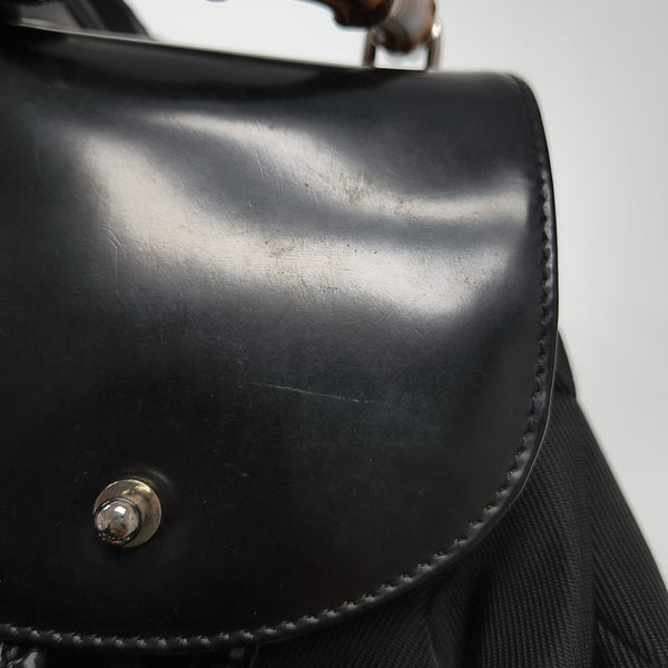 Canvas Backpack Black