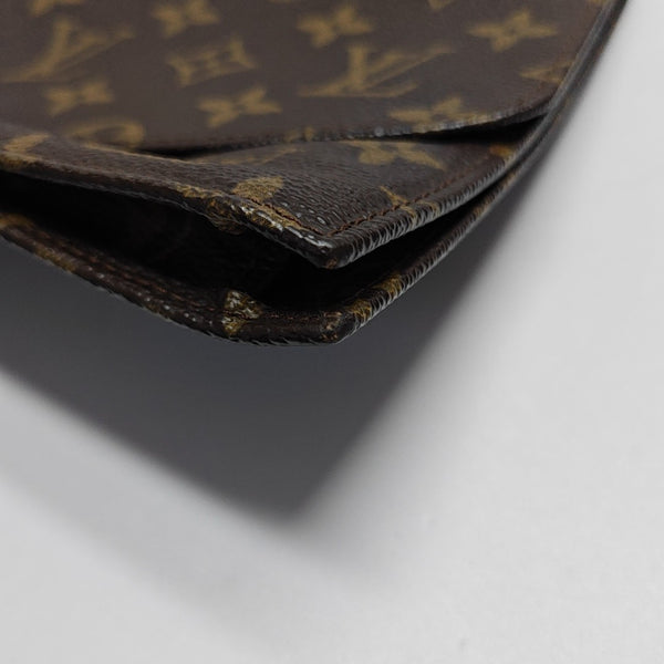 POCHETTE RABAT Monogram Coated Canvas Brown