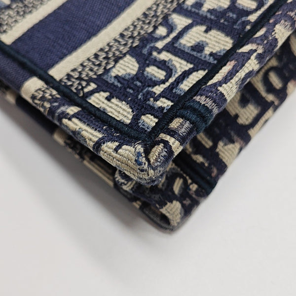 Book Tote Mini Canvas Blue