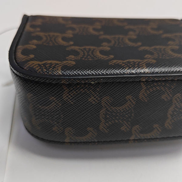 TRIOMPHE Mini Coated Canvas Black