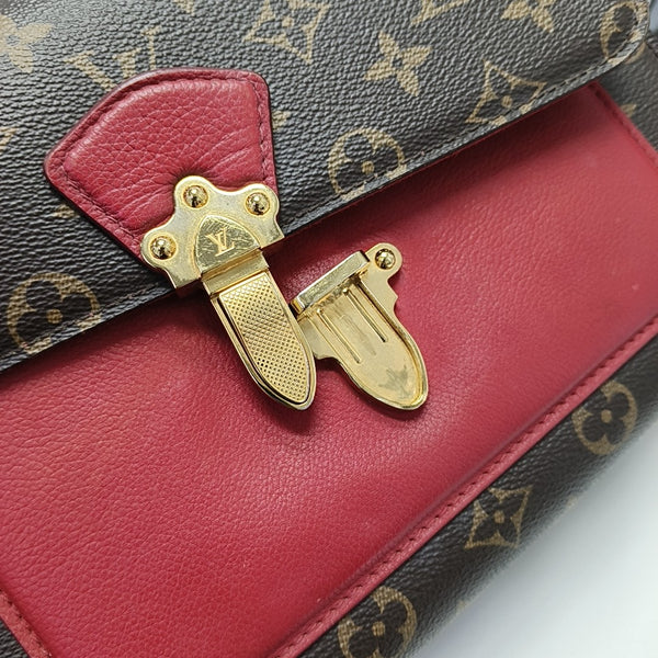 VICTOIRE Monogram Coated Canvas Brown