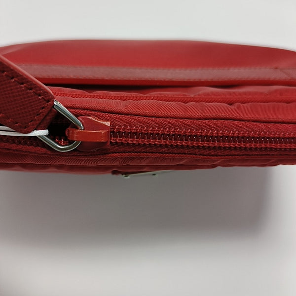Nylon Clutch Red