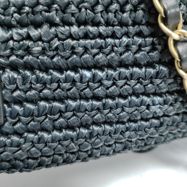 Special Material Shoulder Bag Black