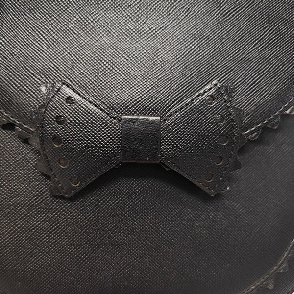 Calfskin Crossbody Bag Black